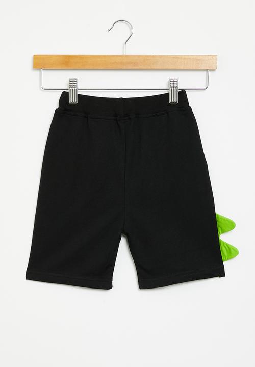 Pop Candy - Crocodile shorts - black