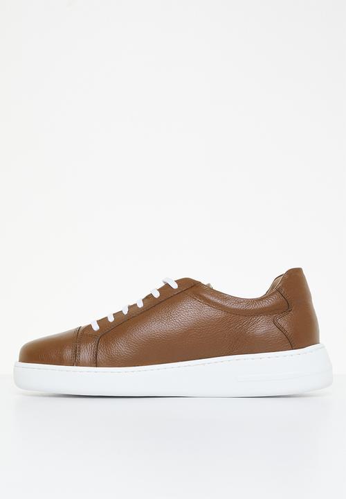 POLO - Fashion leather sneaker - tan