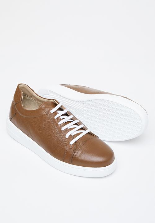 POLO - Fashion leather sneaker - tan