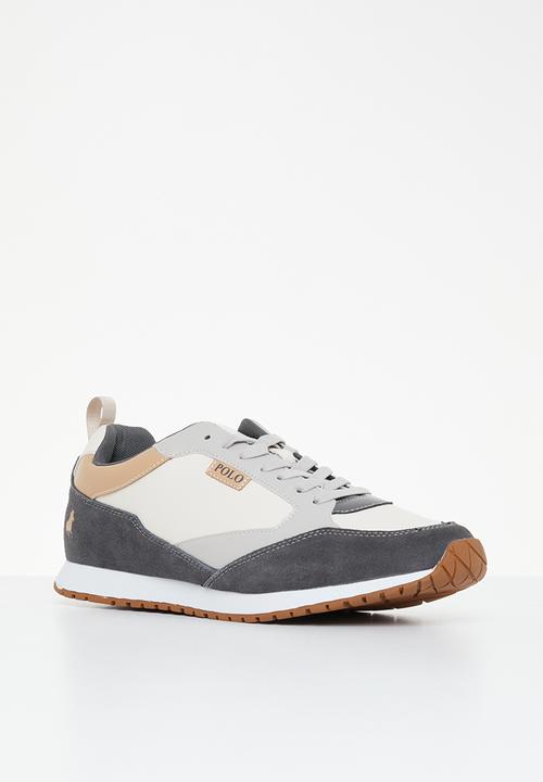 POLO - Colour block athleisure runner - grey