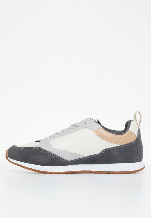 POLO - Colour block athleisure runner - grey