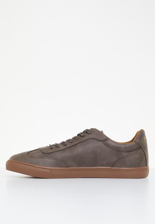 POLO - Basic gumsole sneaker - brown
