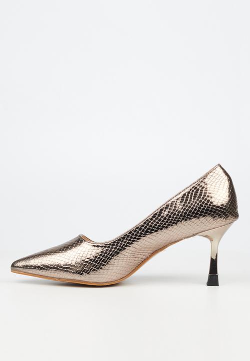 Butterfly Feet - Danae 1 court heel - pewter