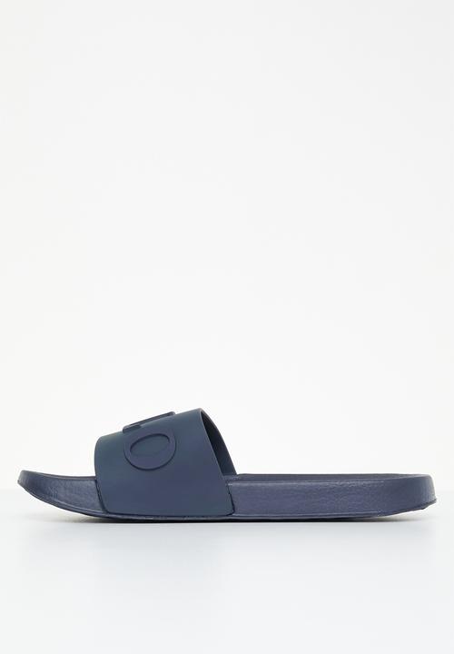 POLO - Polo convexed pool sandal - navy