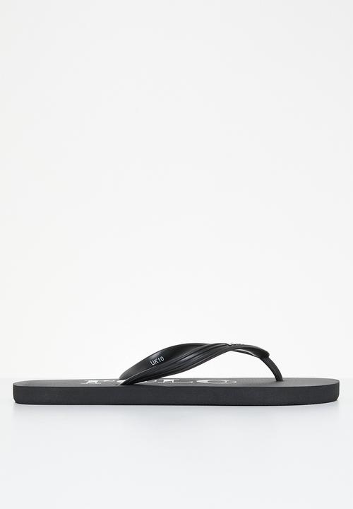 POLO - Polo flip flop - black