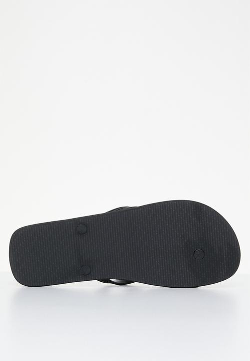 POLO - Polo flip flop - black