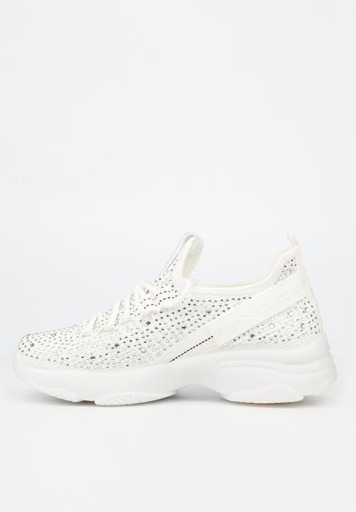 Miss Black - Denn1 sneaker - white