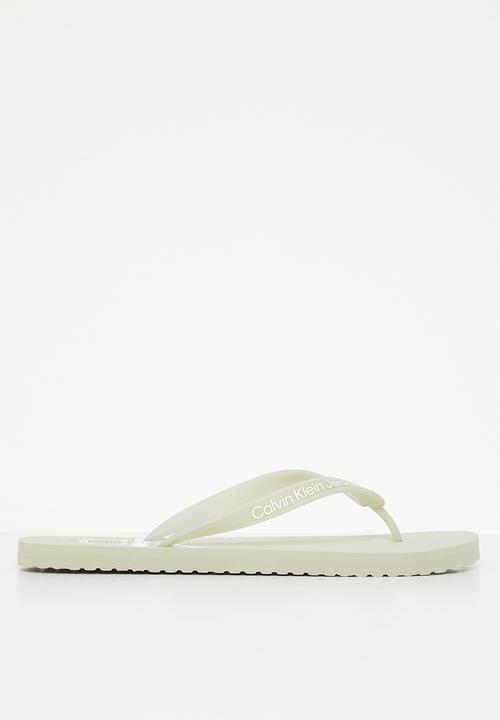 Calvin Klein - Beach sandal monogram - wheat fields