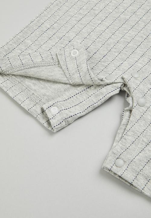 Pop Candy - Baby boys styles romper - grey