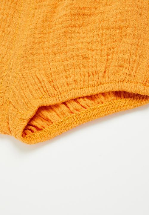 Pop Candy - Baby boys shorts - orange