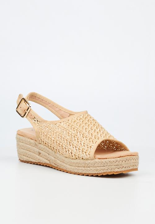 Butterfly Feet - Holly 3 flatform - taupe