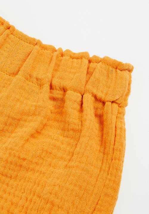 Pop Candy - Baby boys shorts - orange