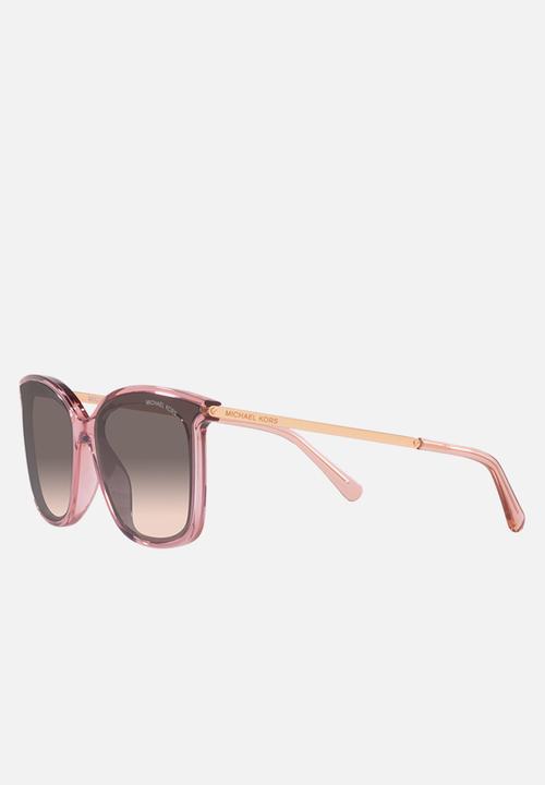 Michael Kors Eyewear - Michael kors sporty 0mk2079u 61 sunglasses - transparent dusty rose