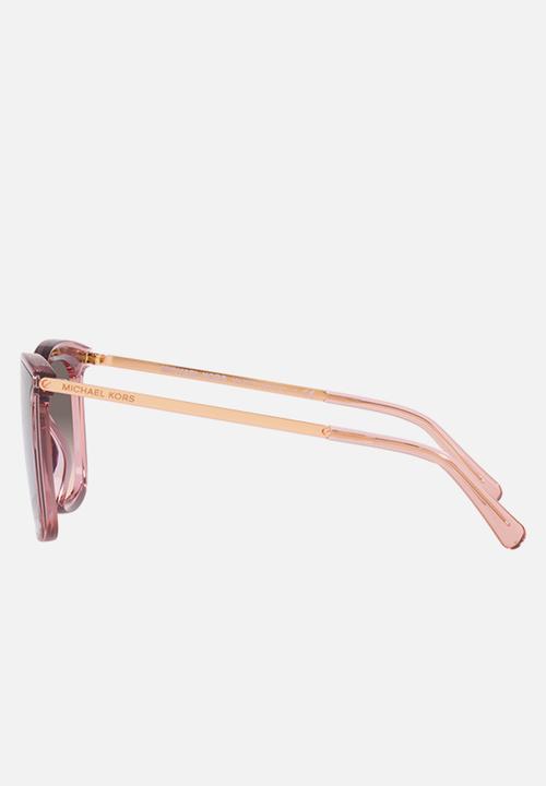 Michael Kors Eyewear - Michael kors sporty 0mk2079u 61 sunglasses - transparent dusty rose