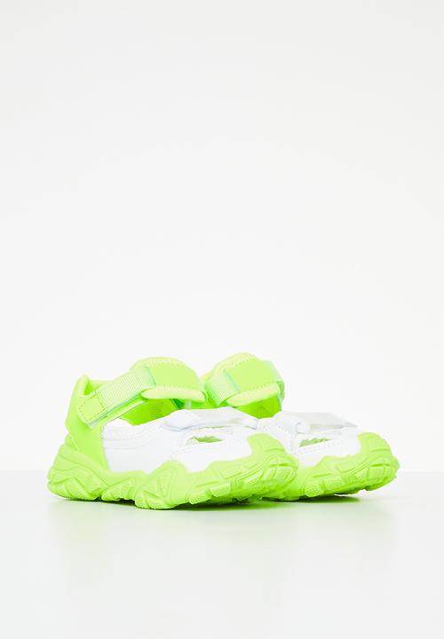 Pop Candy - Kids velcro strap shoe - green