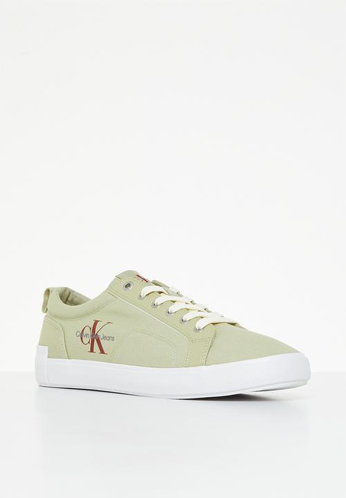 Calvin Klein - New vulcanized laceup low ess - wheat fields