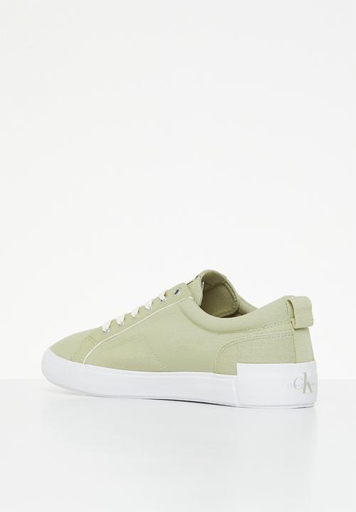 Calvin Klein - New vulcanized laceup low ess - wheat fields