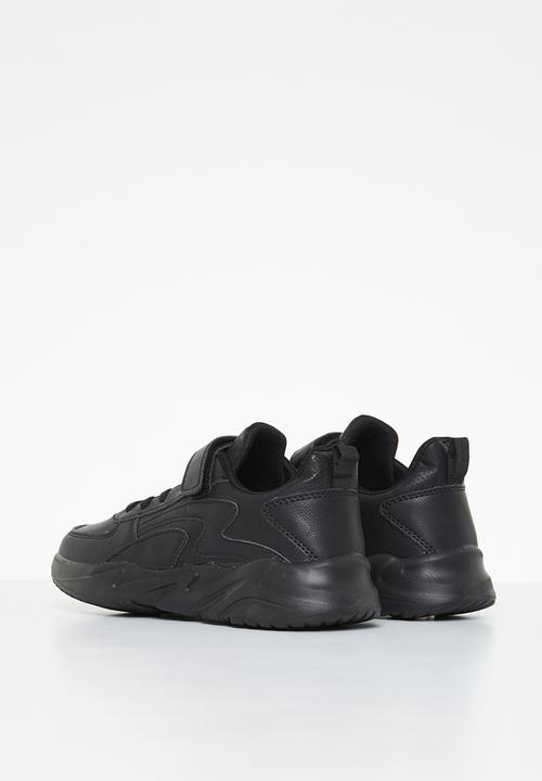 Pop Candy - Chunky sneaker with velcro strap - black