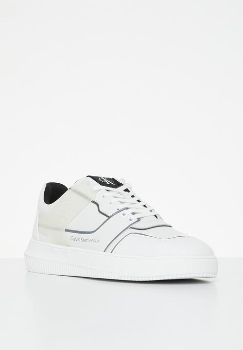 Calvin Klein - Chunky cupsole laceup low tpu - white & black