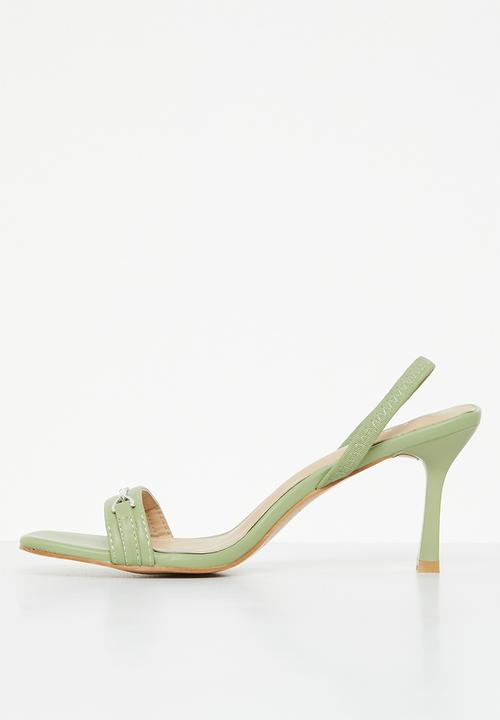 edit - Sophia chain heel - sage