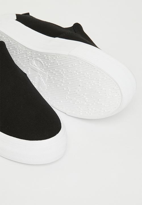 Calvin Klein - Vulcanized flatform bold slipon - black