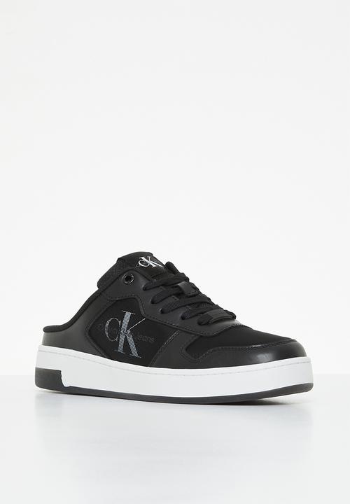 Calvin Klein - Cupsole laceup basket sabot - black