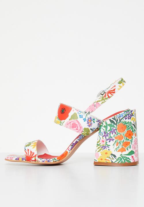 Superbalist - Filippa slingback heel - floral white