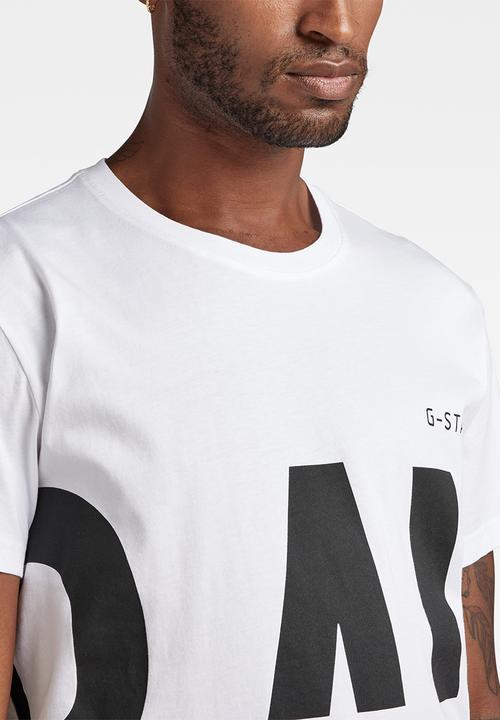G-STAR - 3 Full panel raw - white