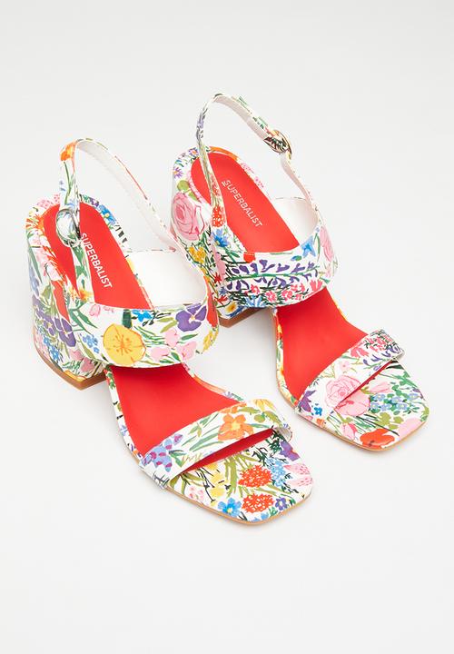 Superbalist - Filippa slingback heel - floral white