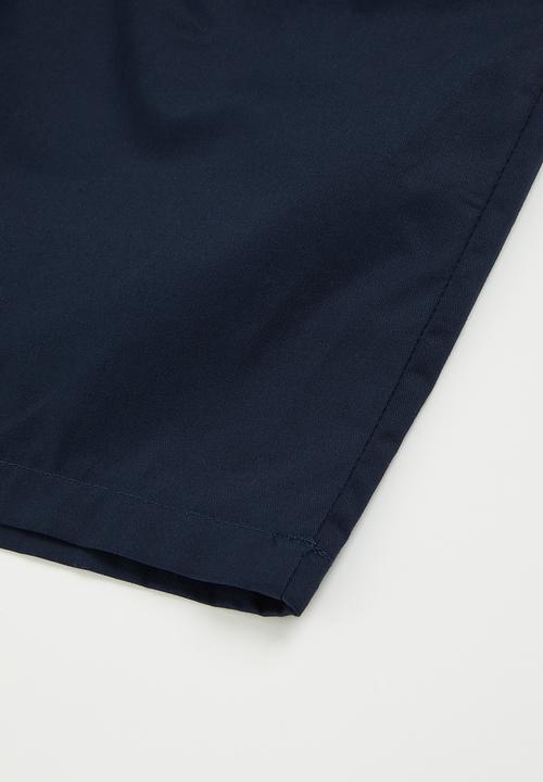 Pop Candy - Shorts with braces - navy