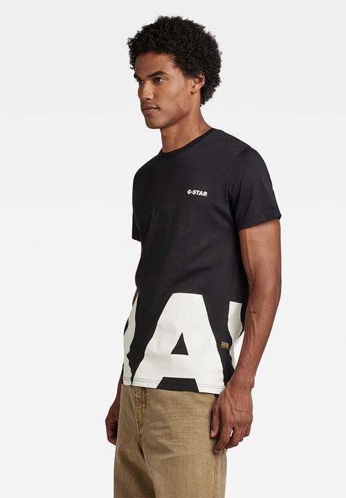 G-STAR - 1 Large raw. and hem - dk black