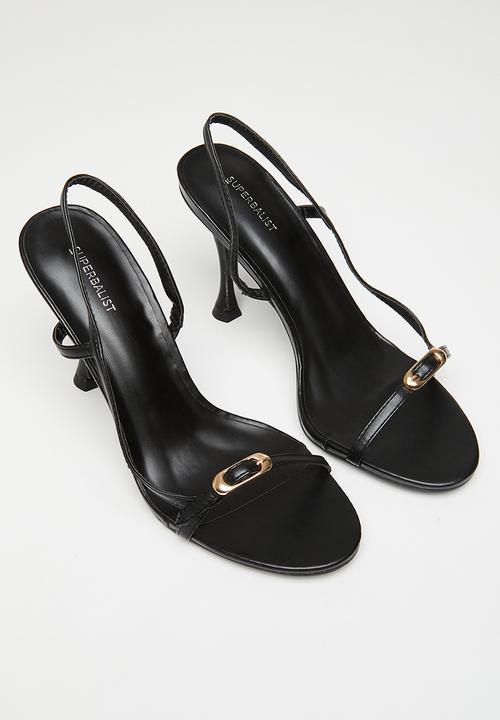 Superbalist - Donna slingback heel - black
