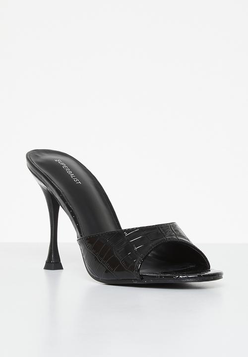 Superbalist - Gemma band mule - black