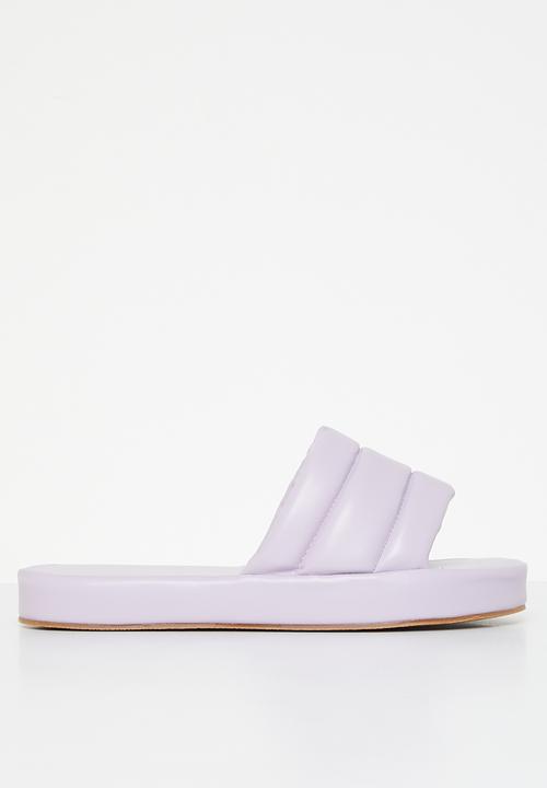 Superbalist - Quinn puffy strap mule - lilac