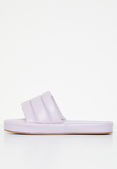 Superbalist - Quinn puffy strap mule - lilac