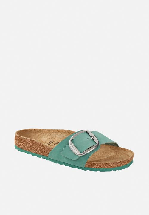 Birkenstock - Madrid big buckle nubuck regular - beryl