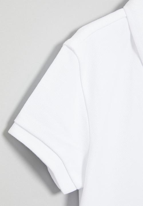 GUESS - Short sleeve golfer - white
