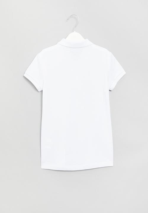 GUESS - Short sleeve golfer - white