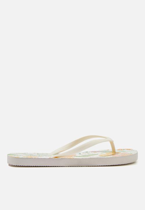 Cotton On - The rubi flip flop - bright garden tropical
