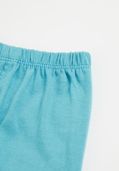 Pop Candy - Boys tank top & shorts set - blue