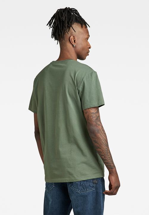 G-STAR - Base-s r t short sleeve - lt hunter