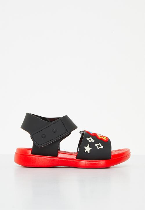 Pop Candy - Rocket sandal - red & black