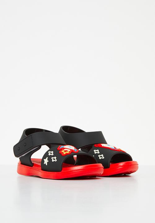Pop Candy - Rocket sandal - red & black