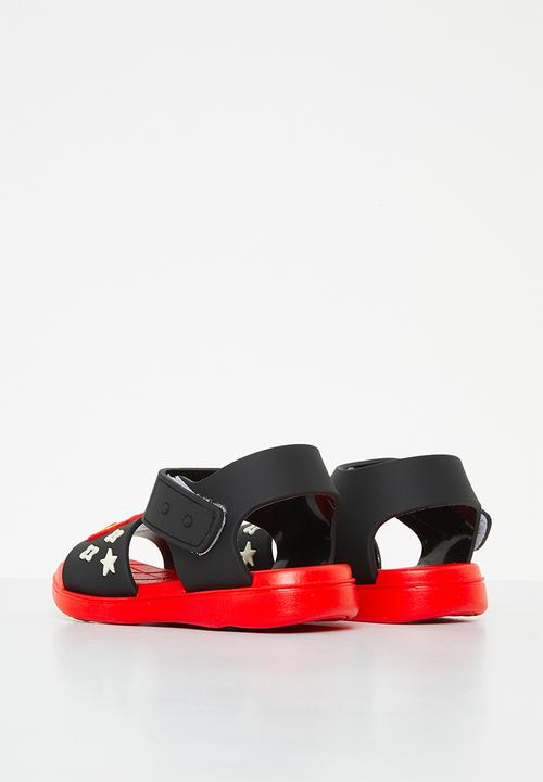 Pop Candy - Rocket sandal - red & black
