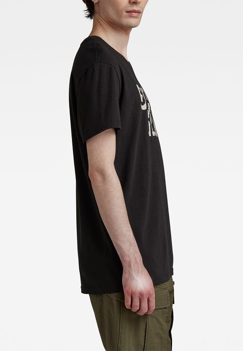 G-STAR - Retro shadow gr r t - dk black