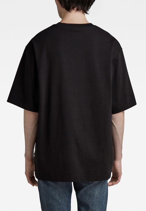 G-STAR - Typography boxy r t - dk black