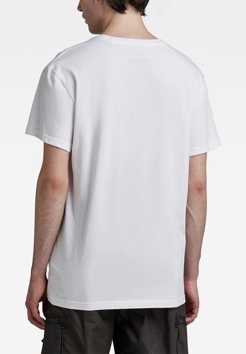 G-STAR - G raw typography r t - white