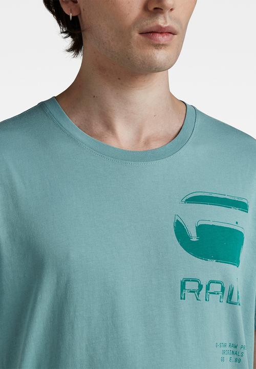 G-STAR - G raw typography r t - ocean