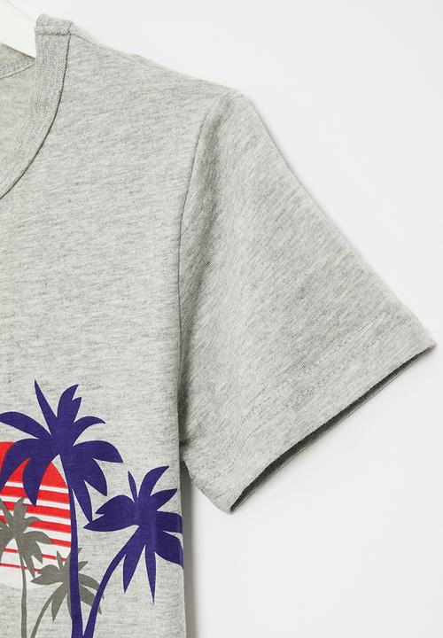 Pop Candy - Surf tee - grey