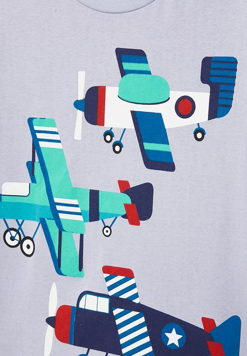 Pop Candy - Printed tee - blue
